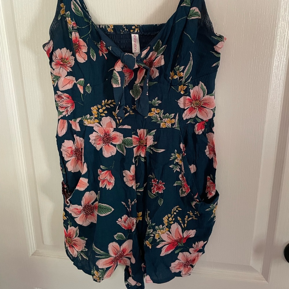 Adorable floral romper